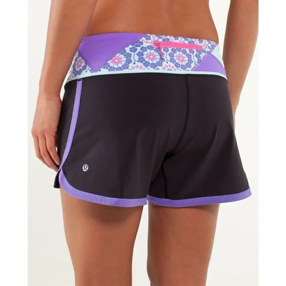 Womens Lululemon Groovy Run Short